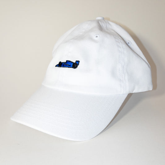 blue racecar cap